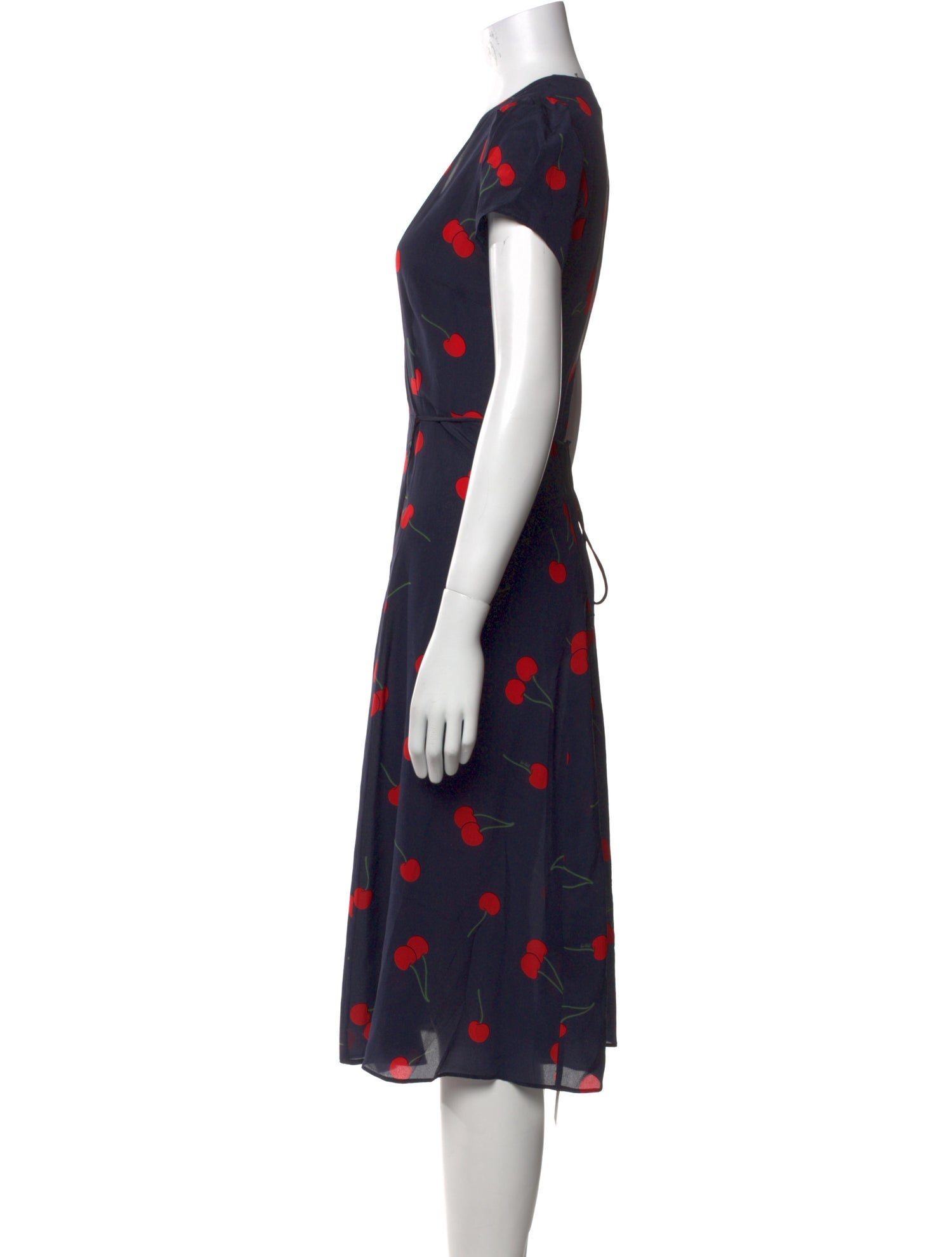 Réalisation Par Silk Midi Length Dress w/ Tags