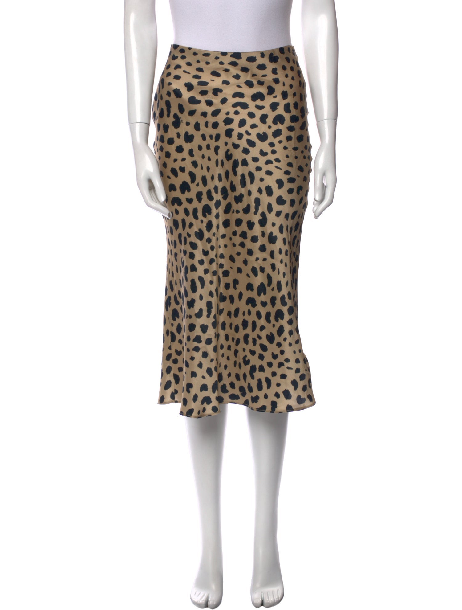 Réalisation Par Silk Midi Length Skirt