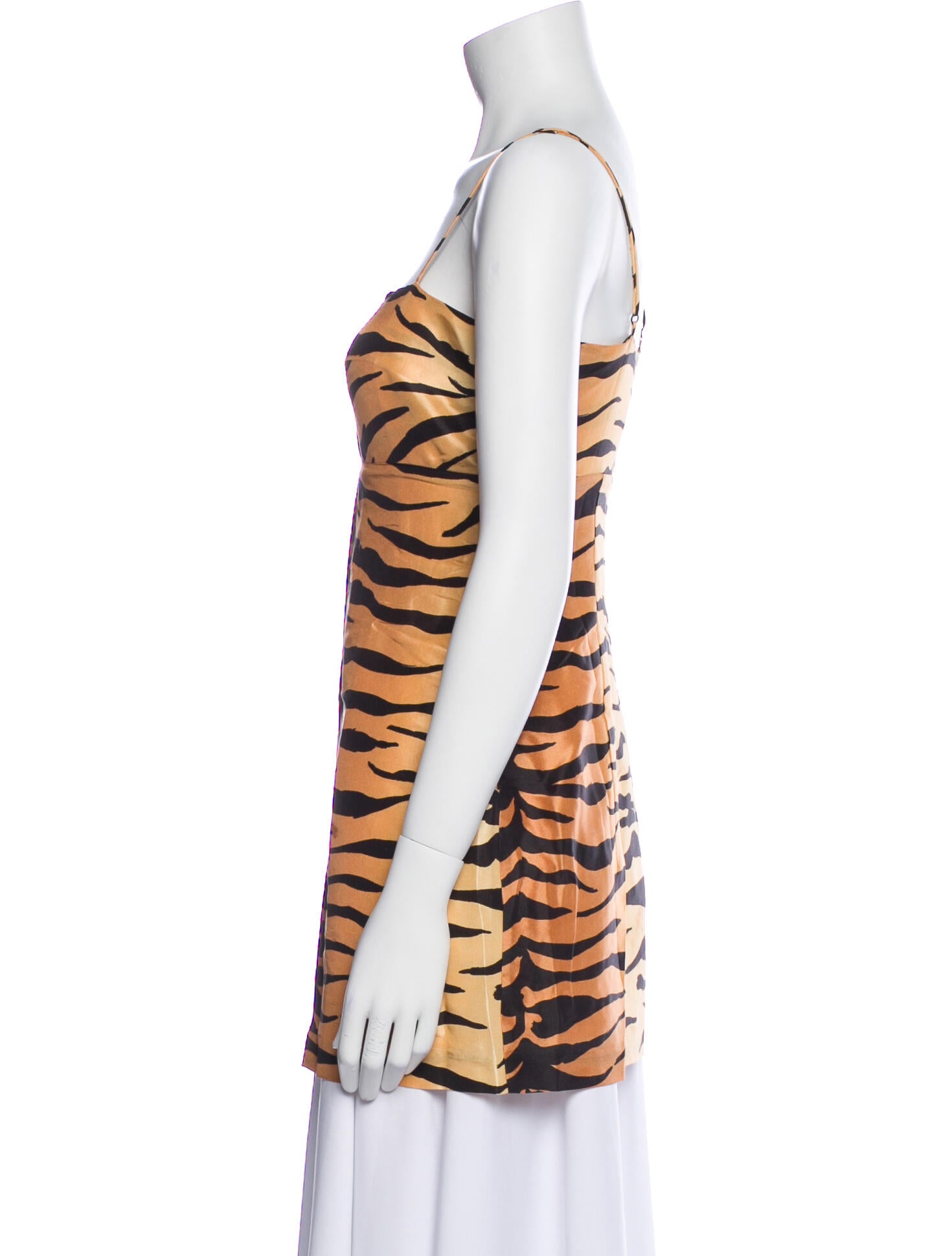 Réalisation Par Silk Animal Print Top