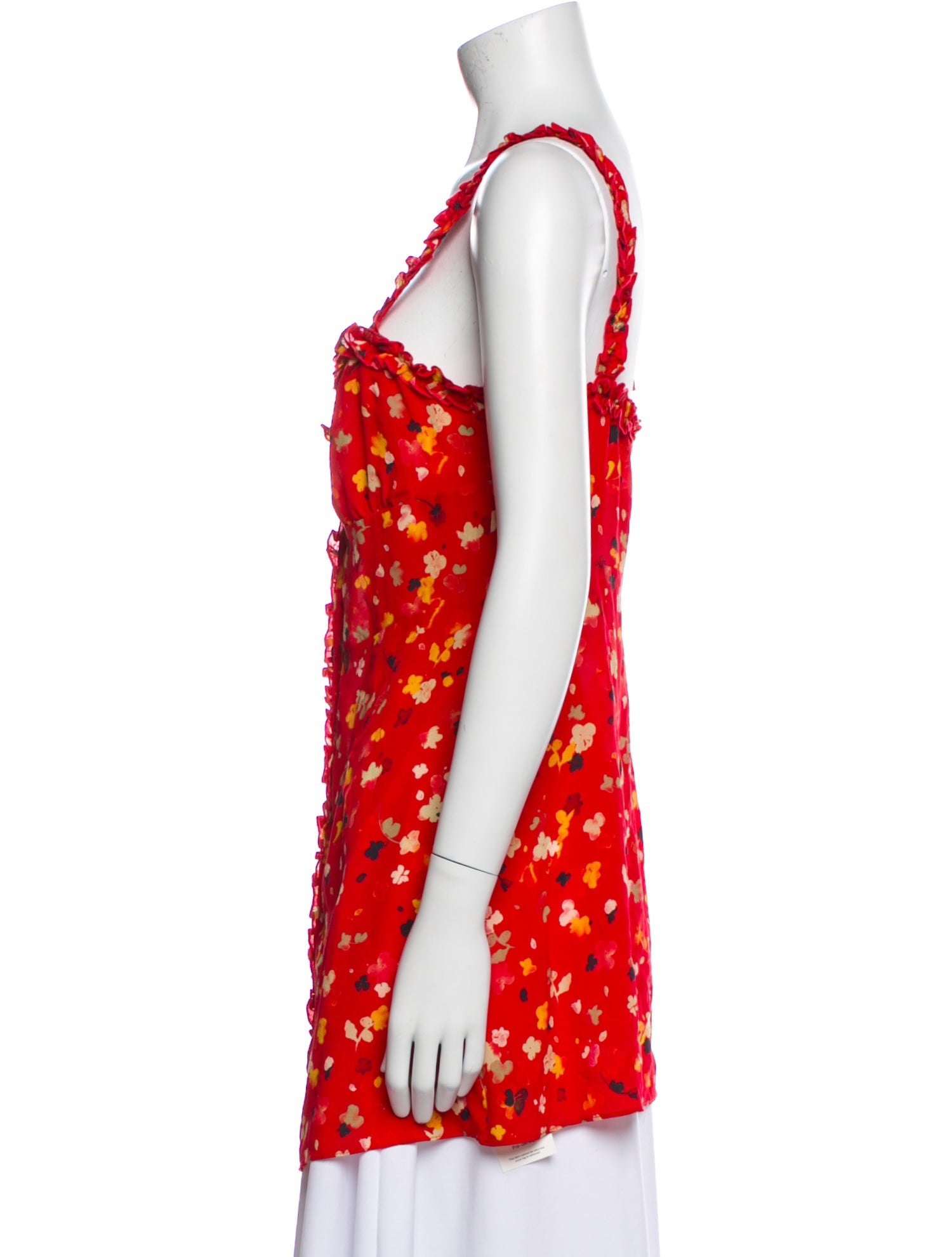 Réalisation Par Silk Floral Print Tunic