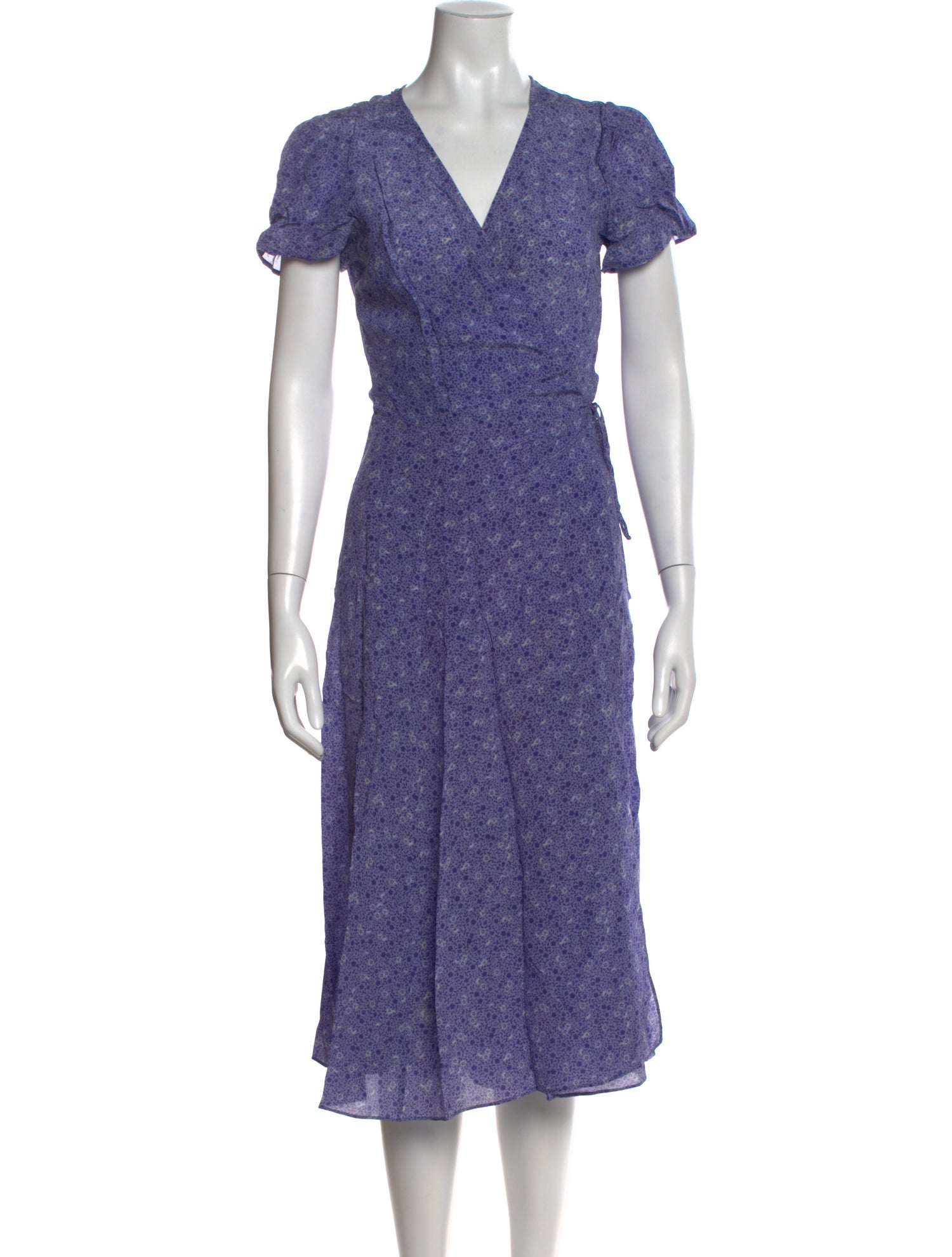 Réalisation Par Silk Midi Length Dress