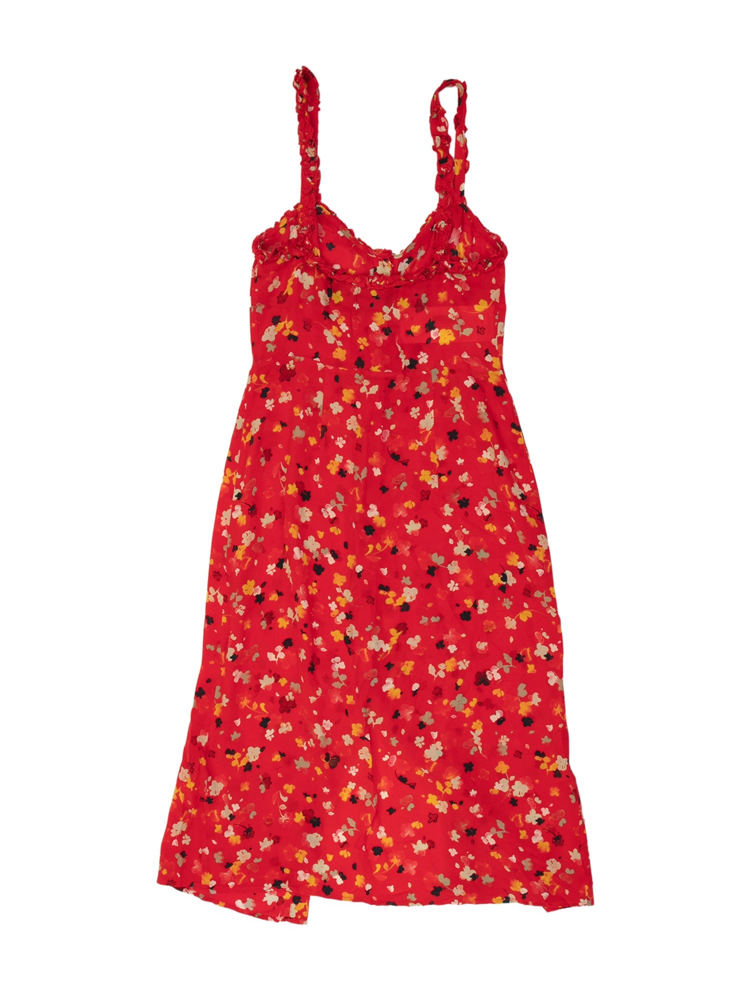 Réalisation Par Silk Midi Length Dress