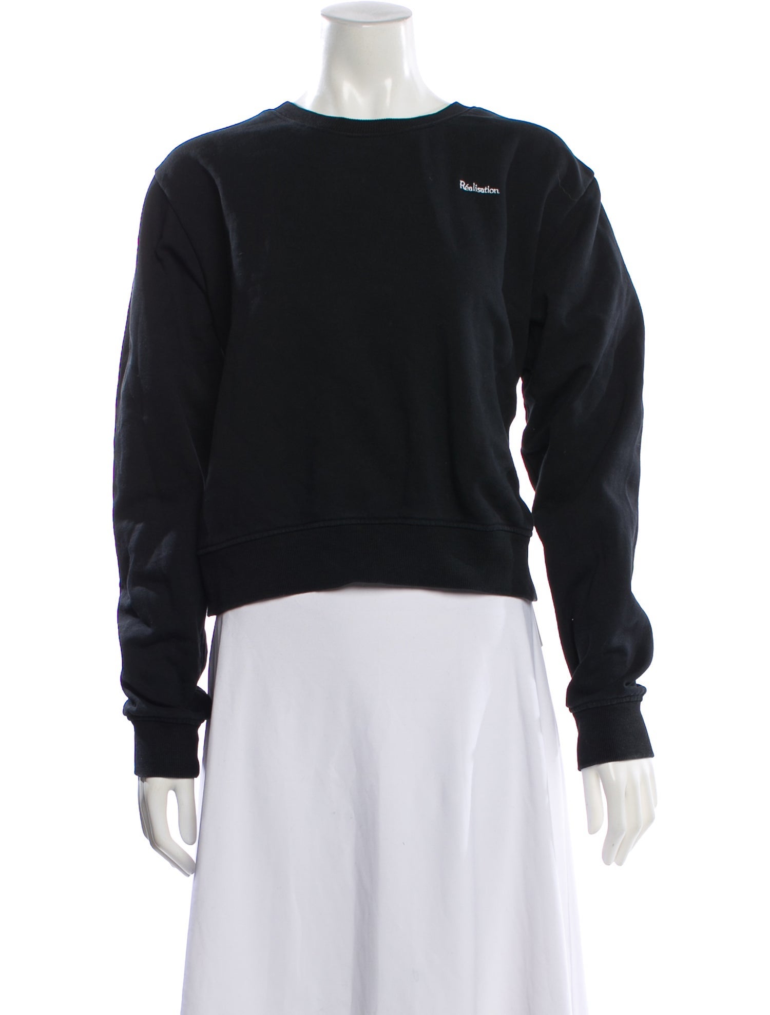 Réalisation Par Crew Neck Long Sleeve Sweatshirt