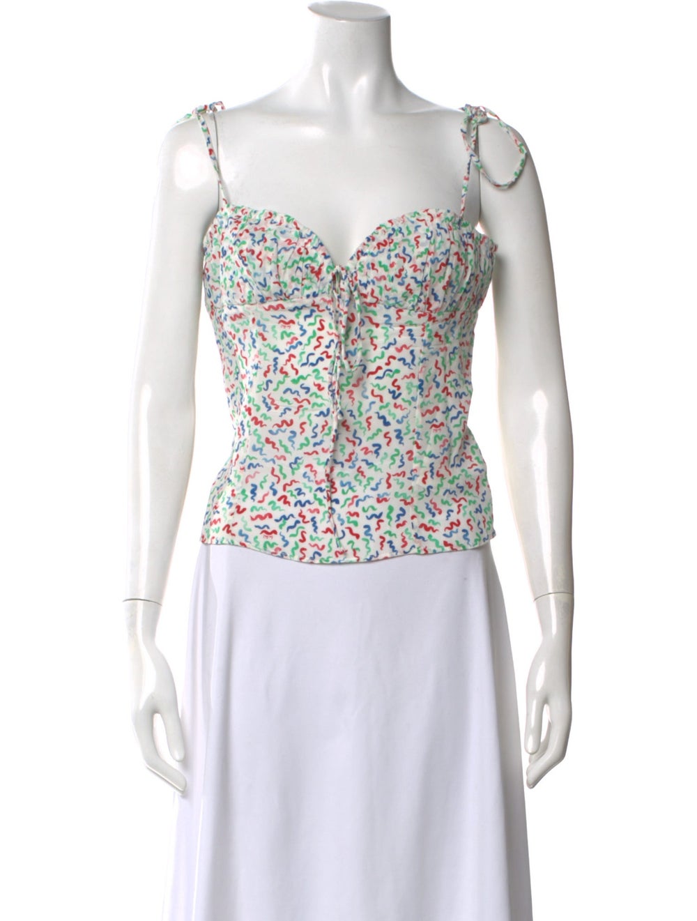 Réalisation Par Silk Patterned Top - image 1