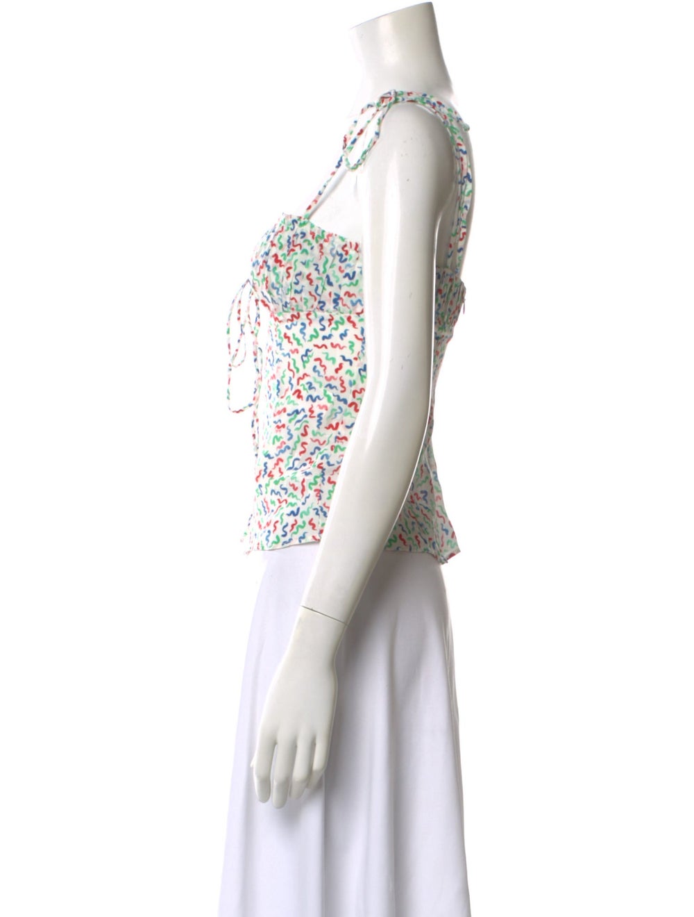 Réalisation Par Silk Patterned Top - image 2