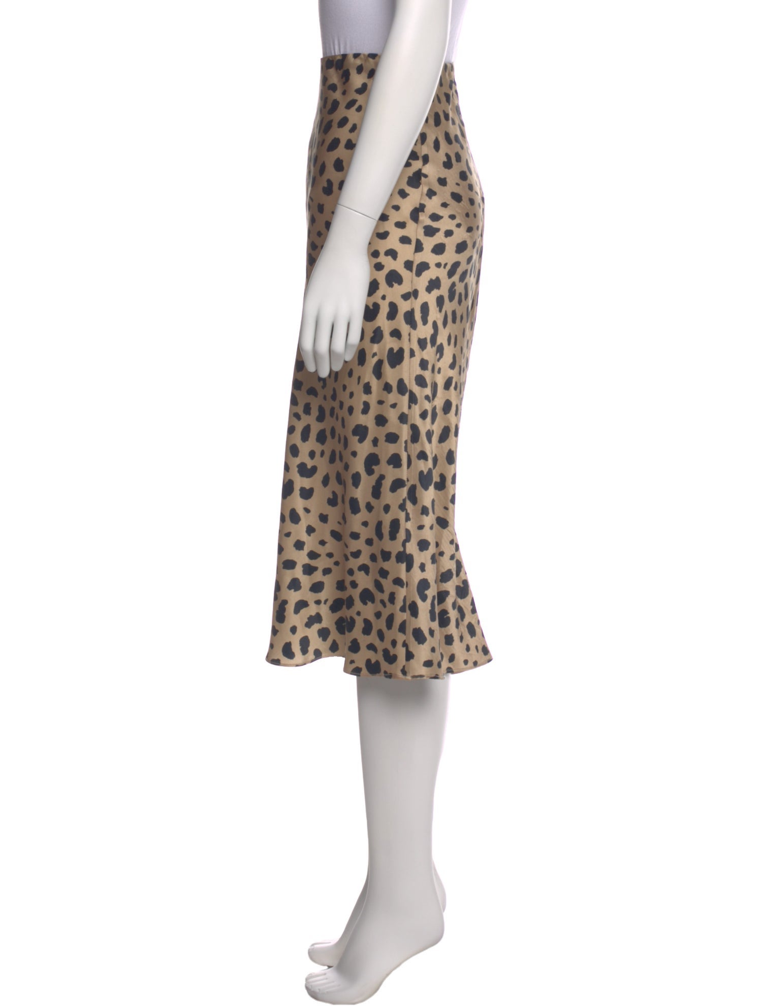 Réalisation Par Silk Midi Length Skirt