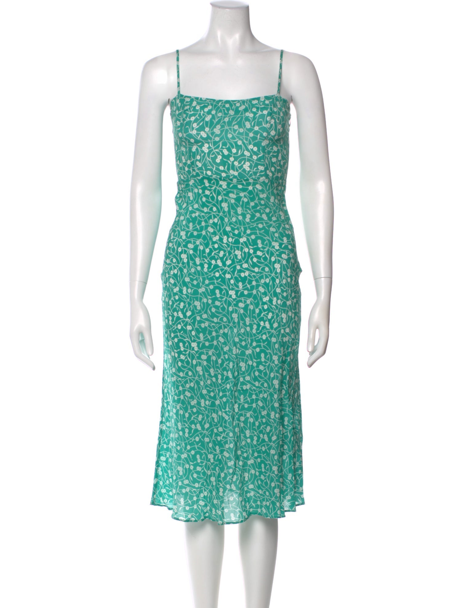 Réalisation Par Silk Midi Length Dress