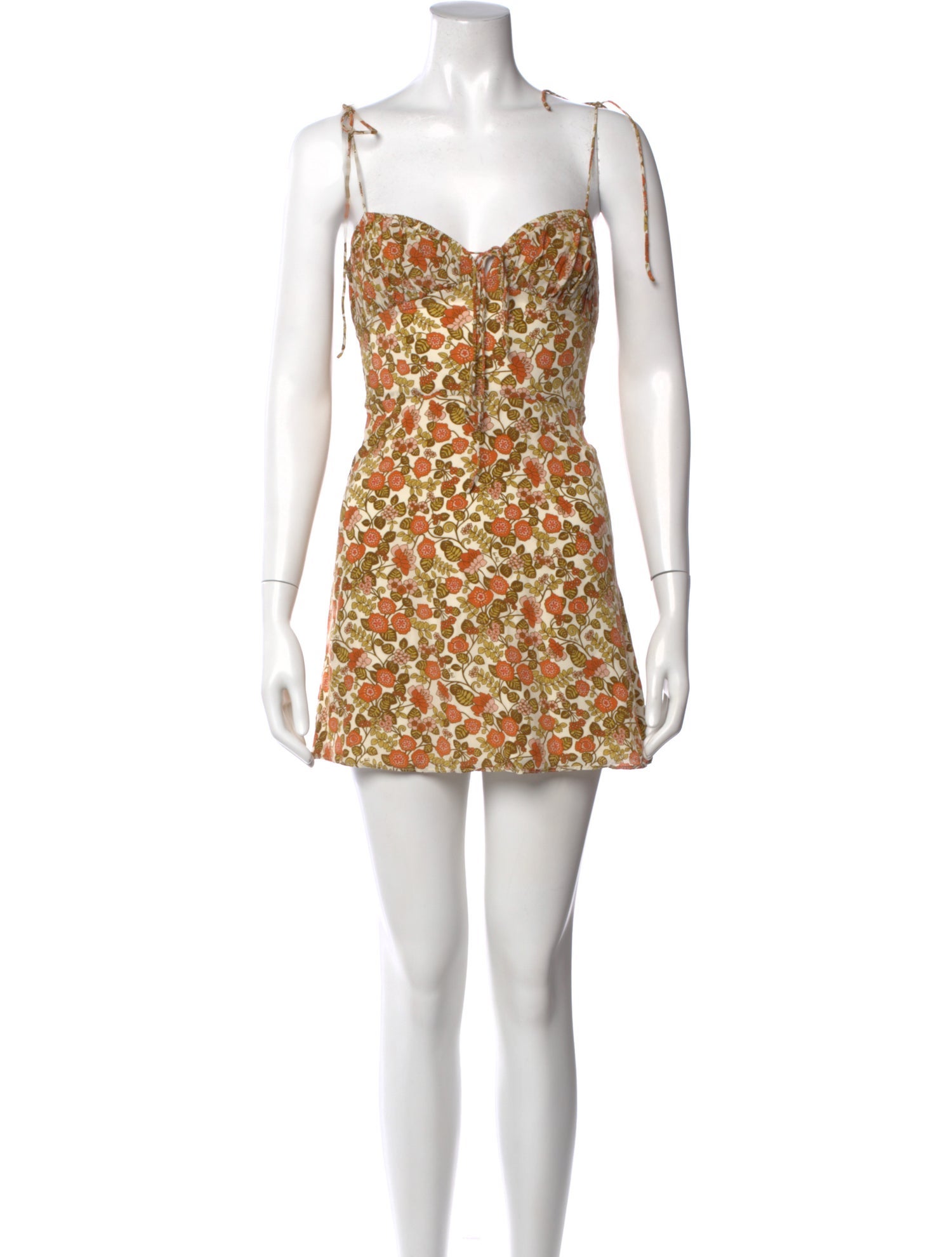 Réalisation Par Silk Mini Dress