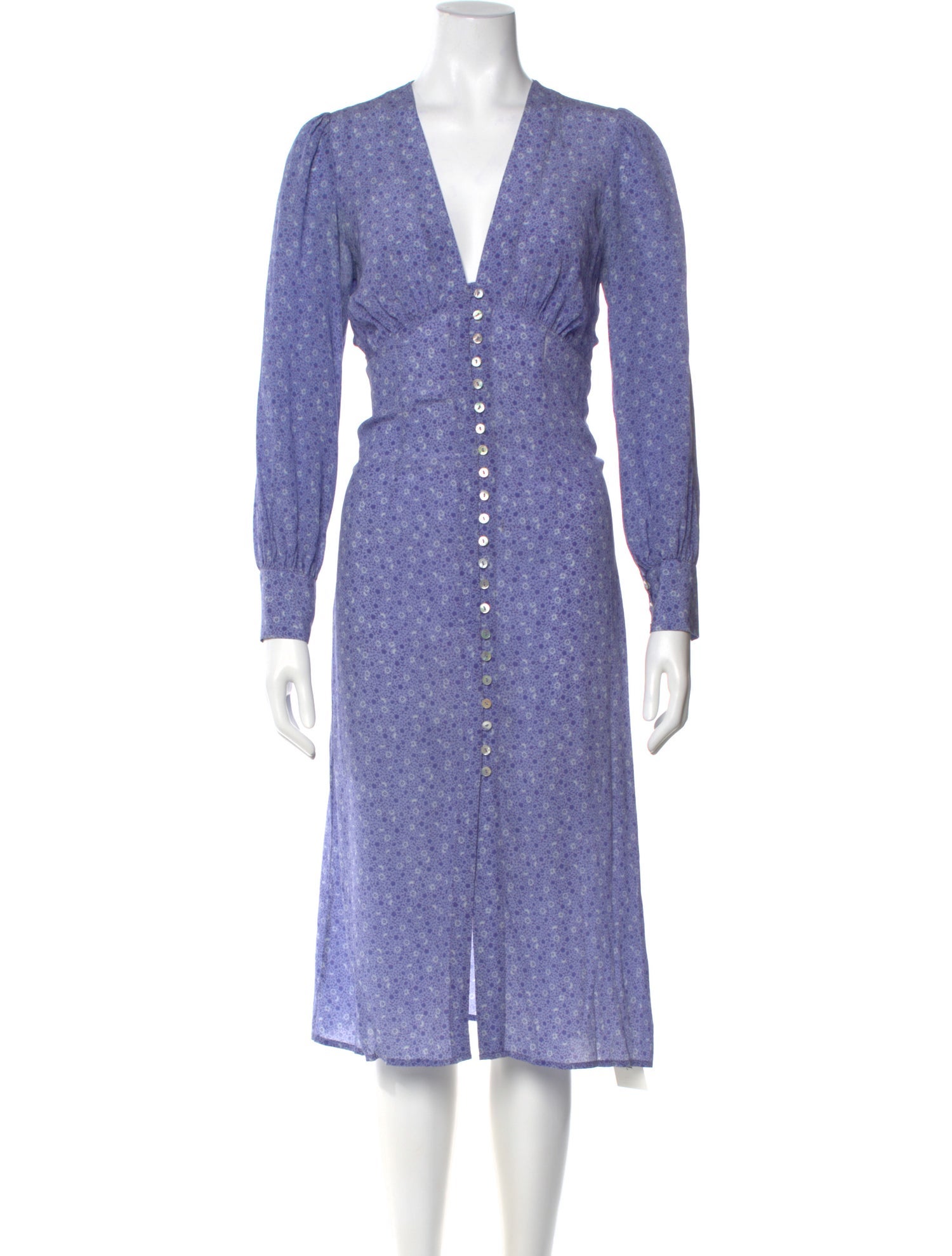 Réalisation Par Silk Knee-Length Dress