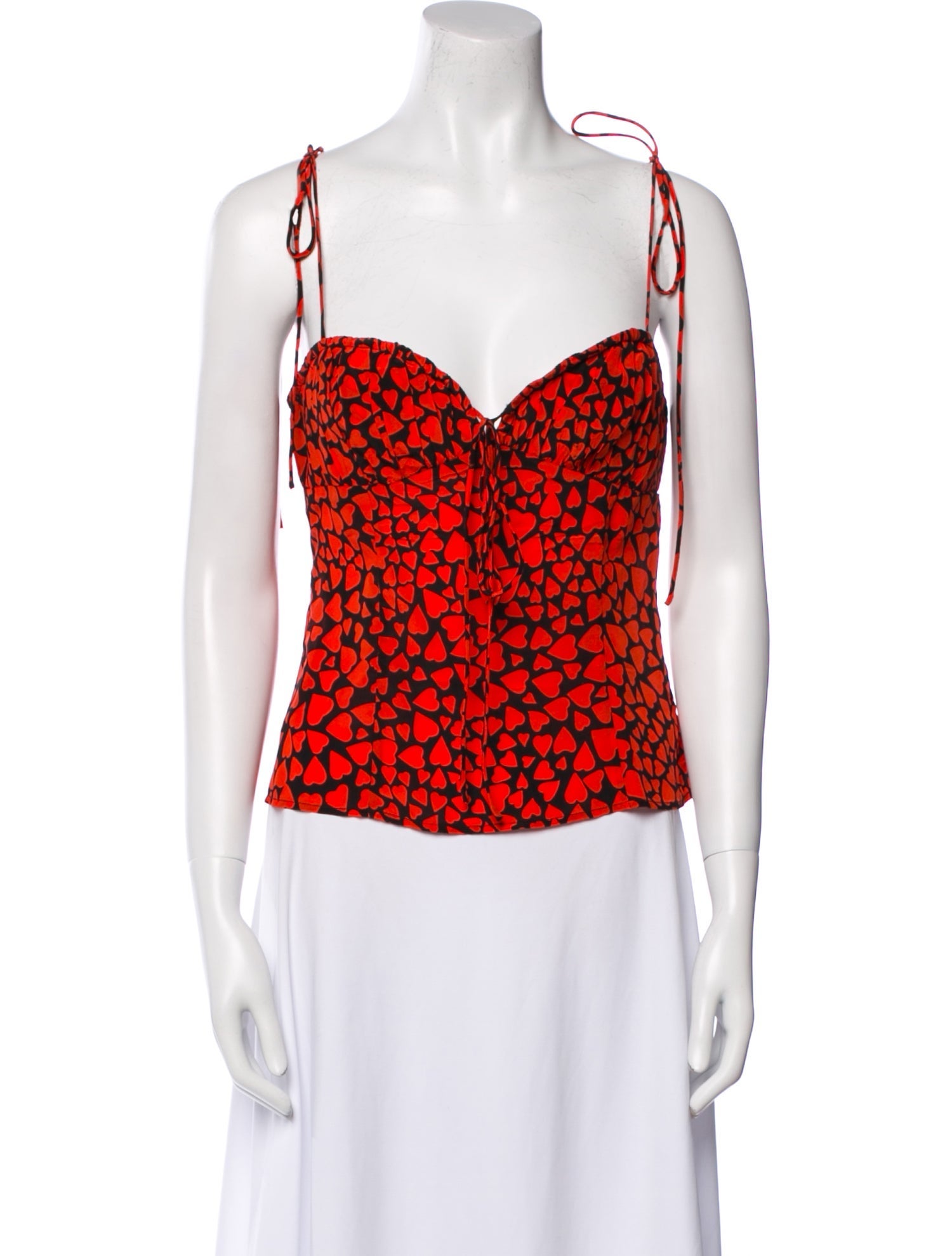 Réalisation Par Silk Floral Print Top