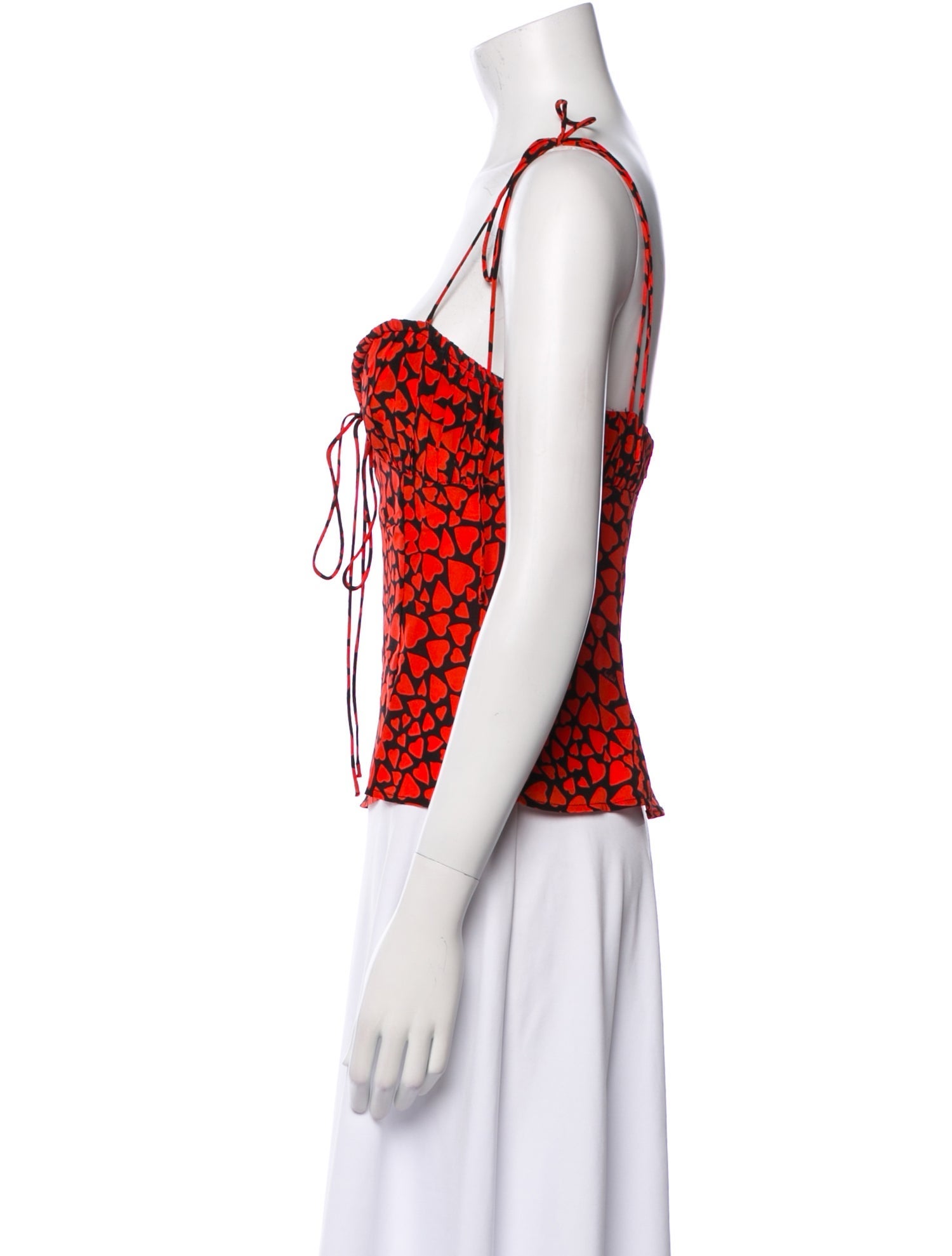 Réalisation Par Silk Floral Print Top