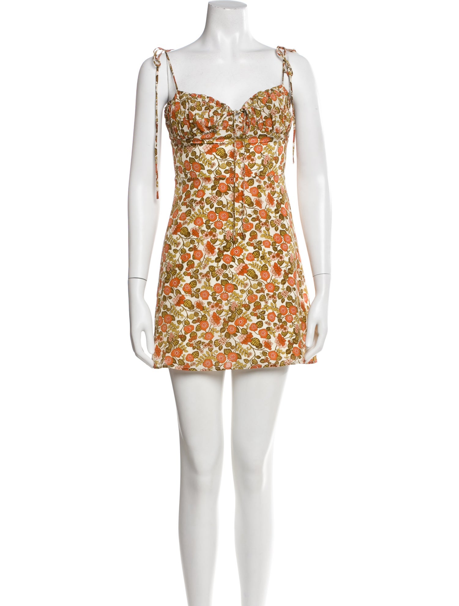 Réalisation Par Silk Mini Dress