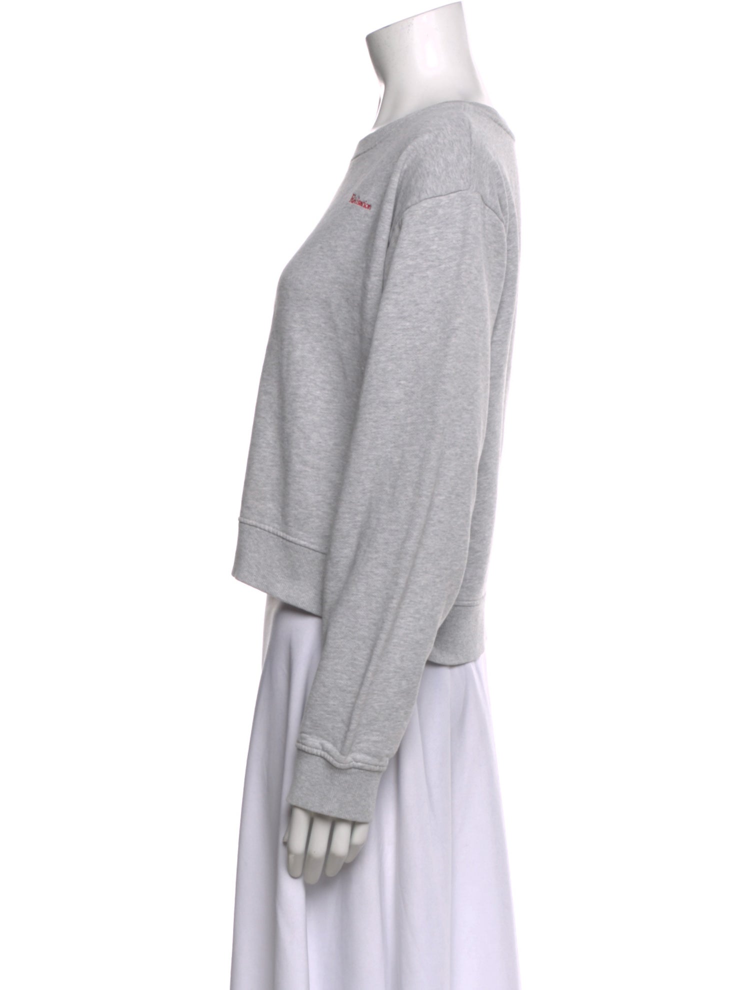 Réalisation Par Crew Neck Long Sleeve Sweatshirt