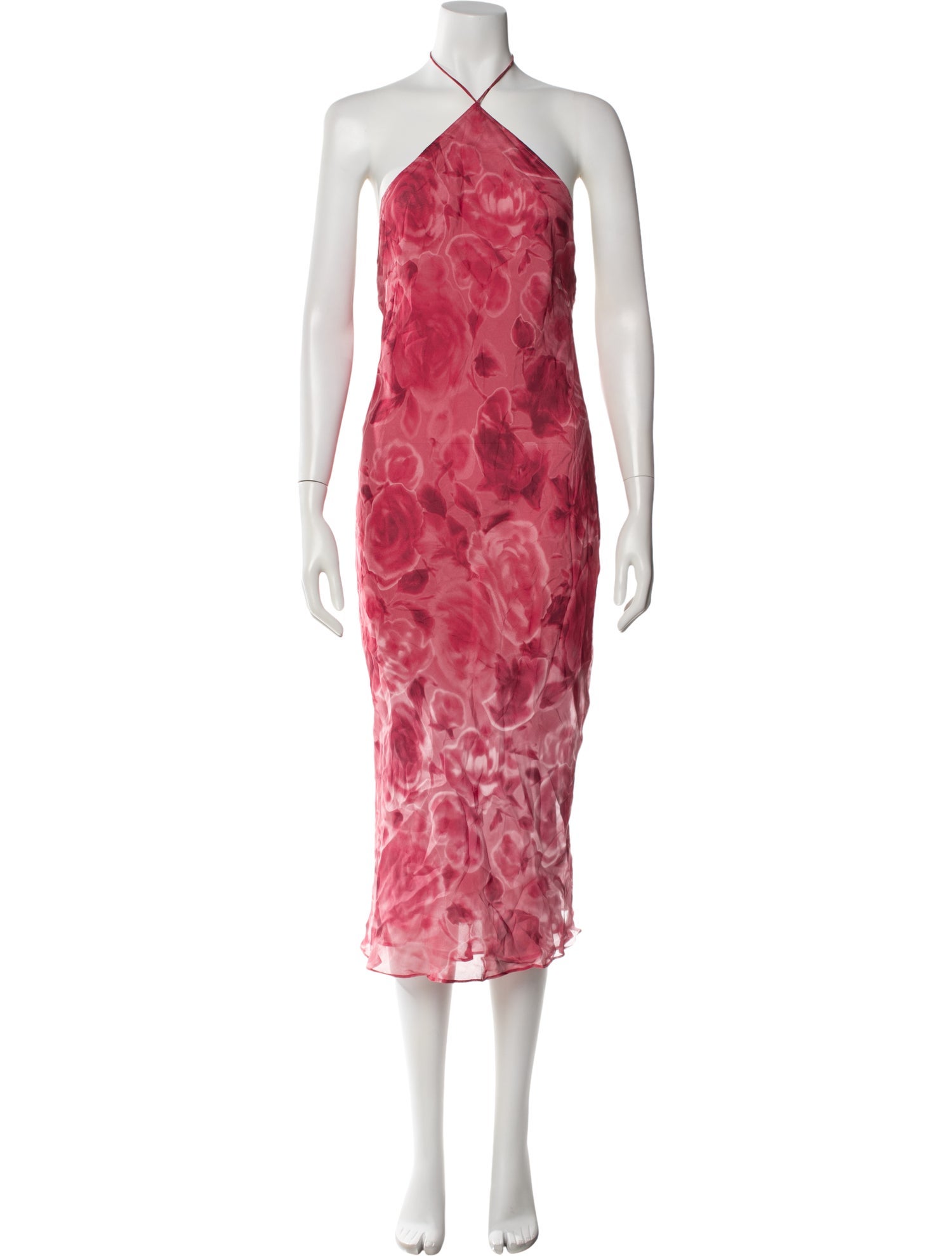 Réalisation Par Silk Knee-Length Dress