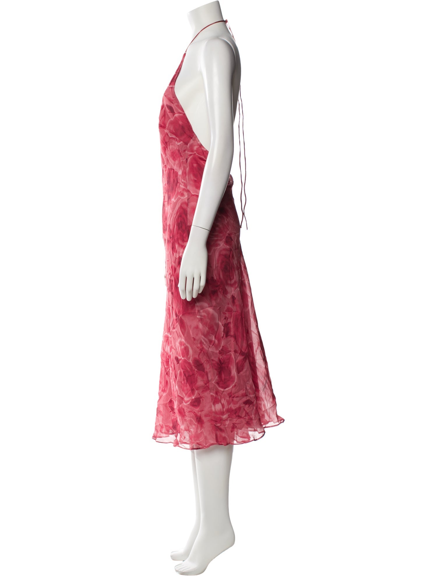 Réalisation Par Silk Knee-Length Dress