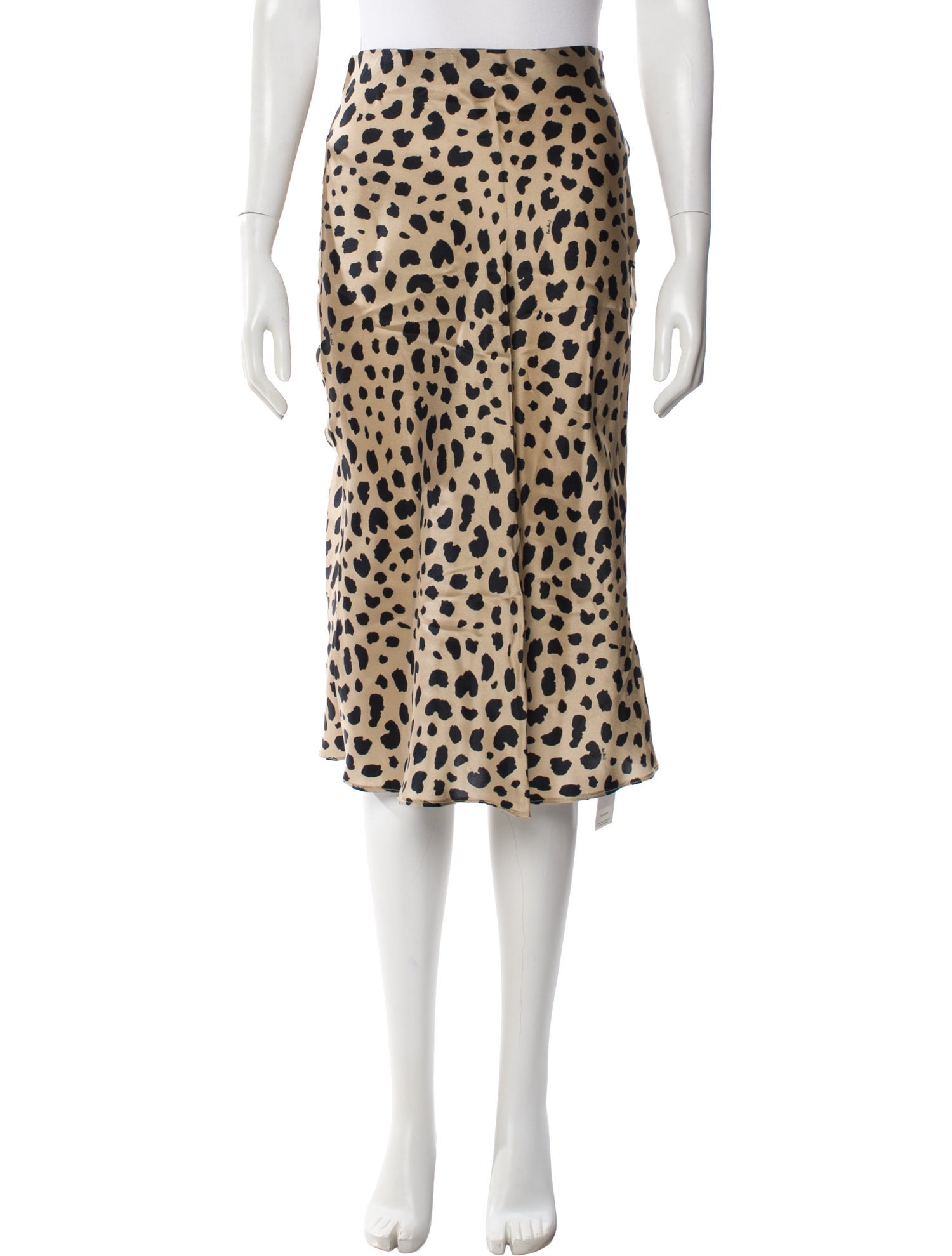 Réalisation Par Silk Midi Length Skirt