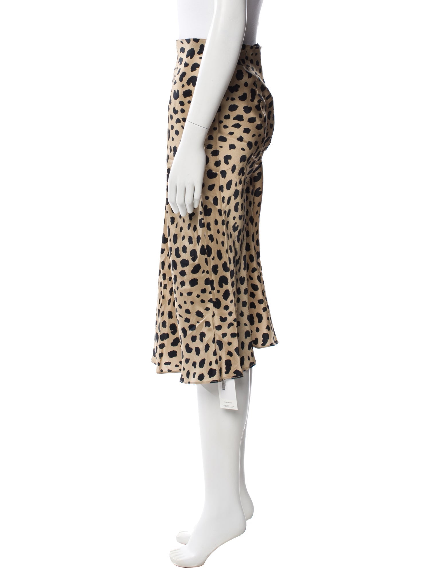 Réalisation Par Silk Midi Length Skirt