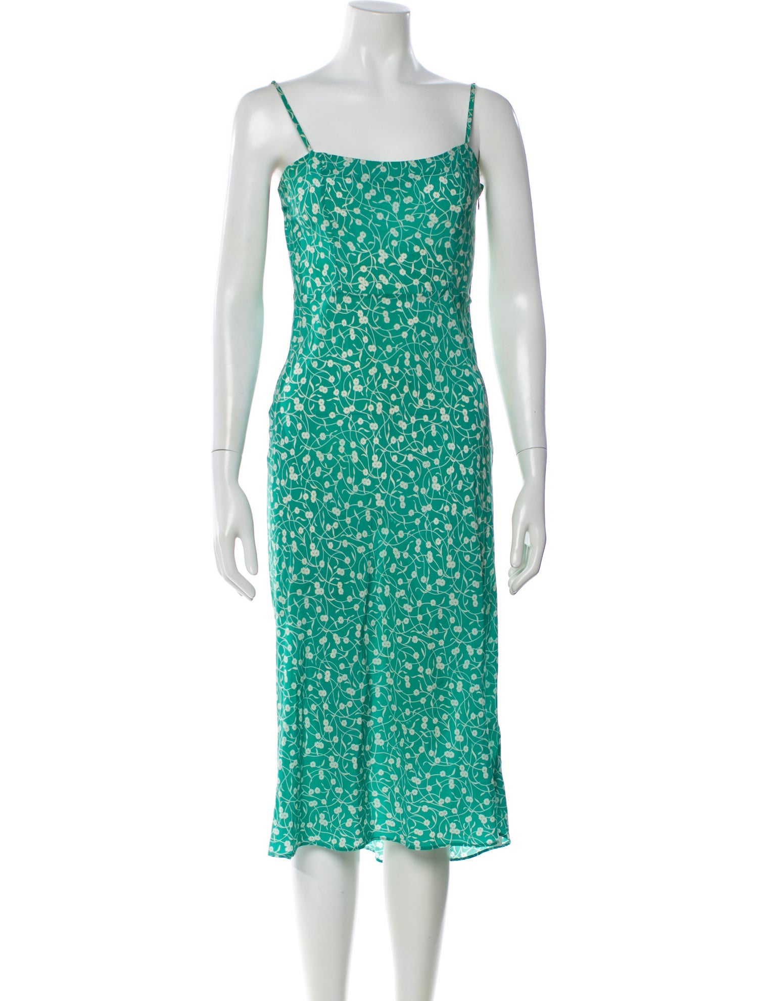 Réalisation Par Silk Knee-Length Dress