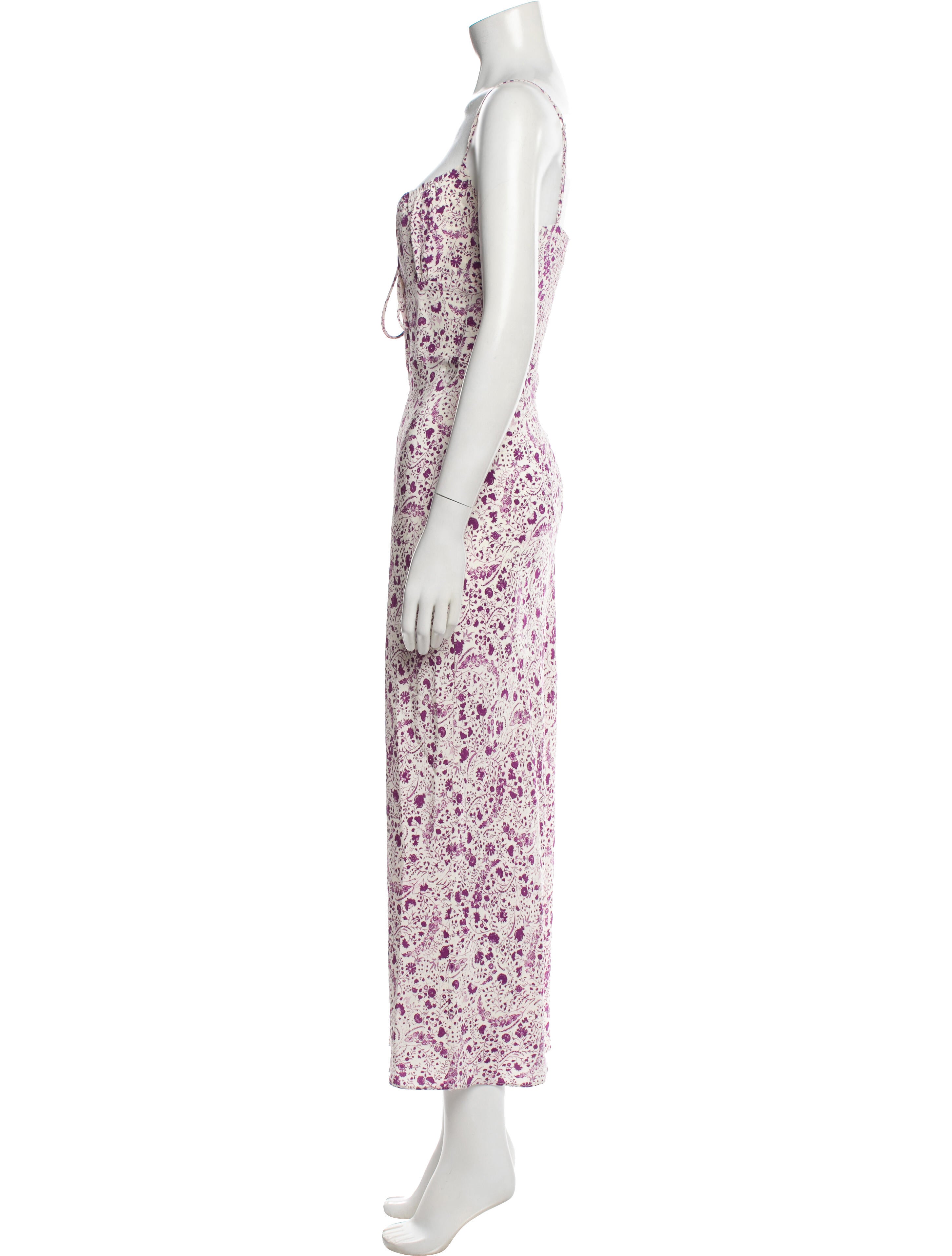 Réalisation Par Silk Long Dress