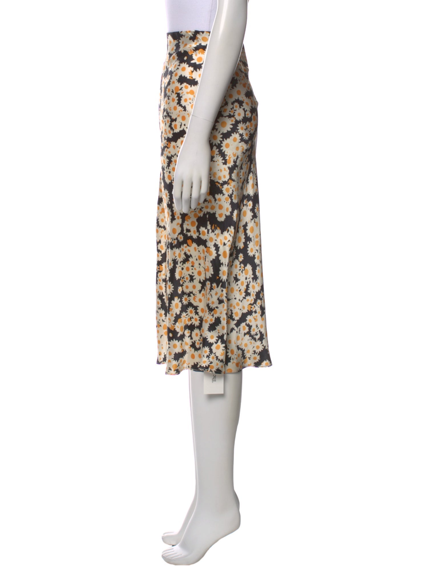 Réalisation Par Silk Midi Length Skirt