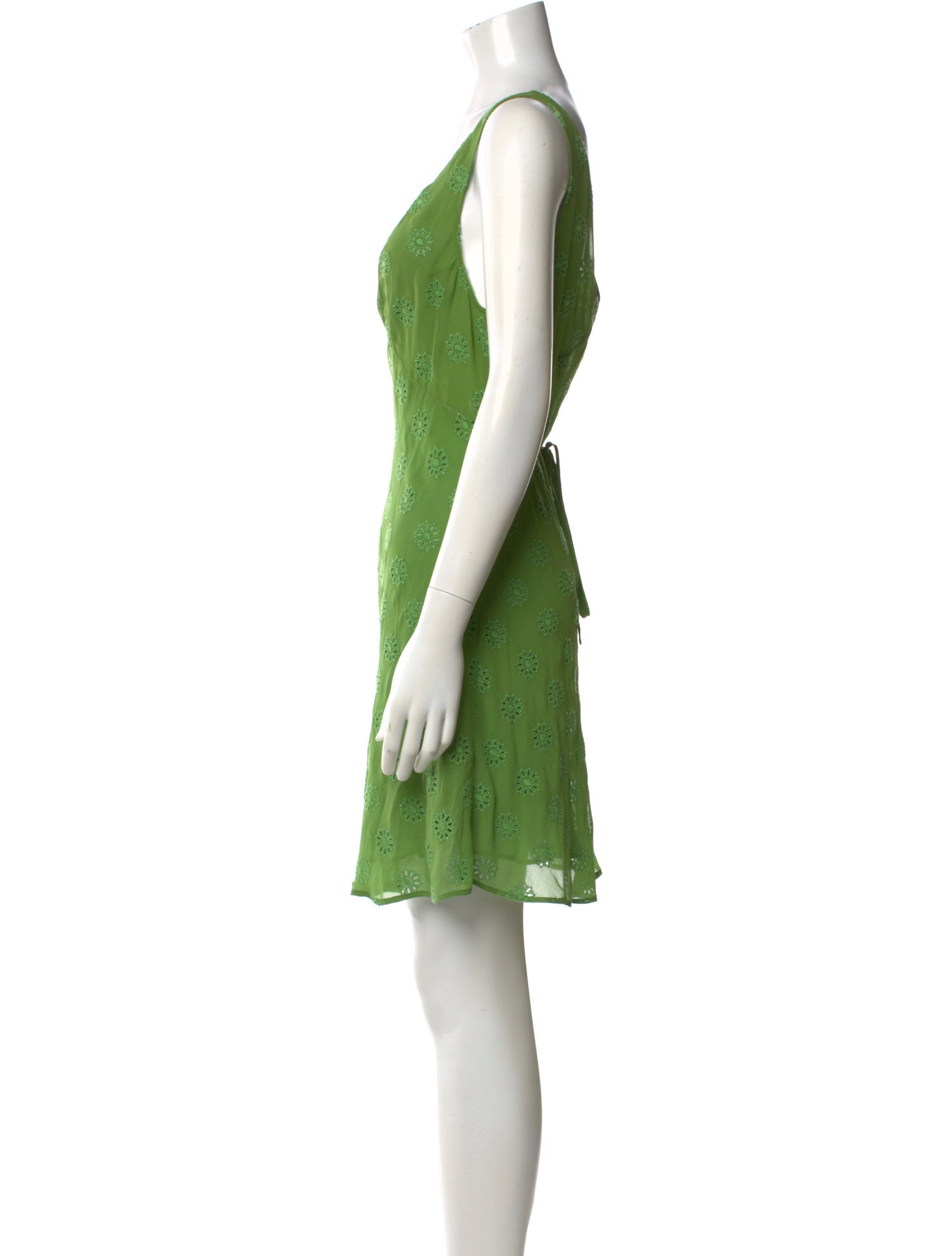 realisation par green dress Realisation Par Green Mini Dress by Realisation Par