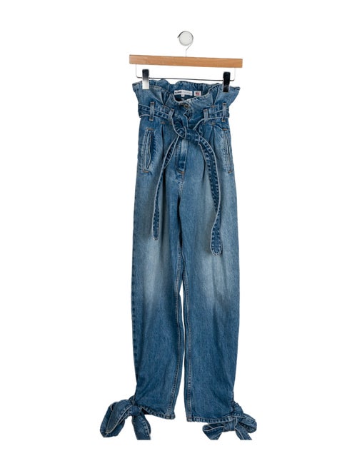 RE/DONE x The ATTICO High-Rise Wide Leg Jeans