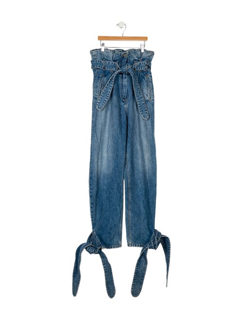 RE/DONE x The ATTICO High-Rise Straight Leg Jeans