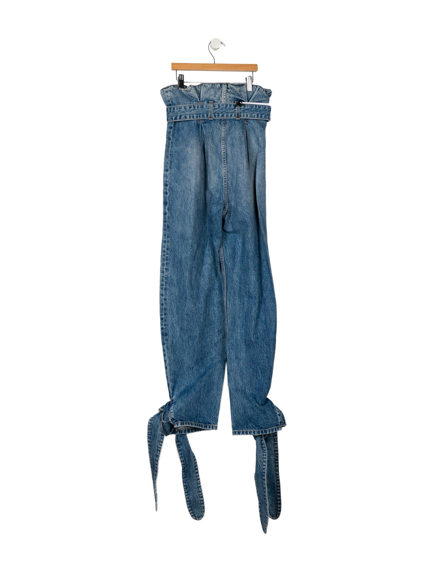 RE/DONE x The ATTICO High-Rise Straight Leg Jeans