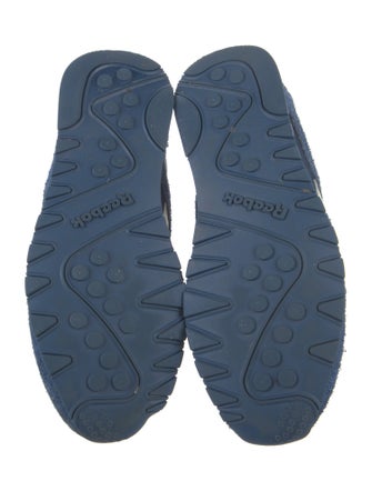 Reebok x Anine Bing Suede Leather Trim Embellishment Athletic Sneakers