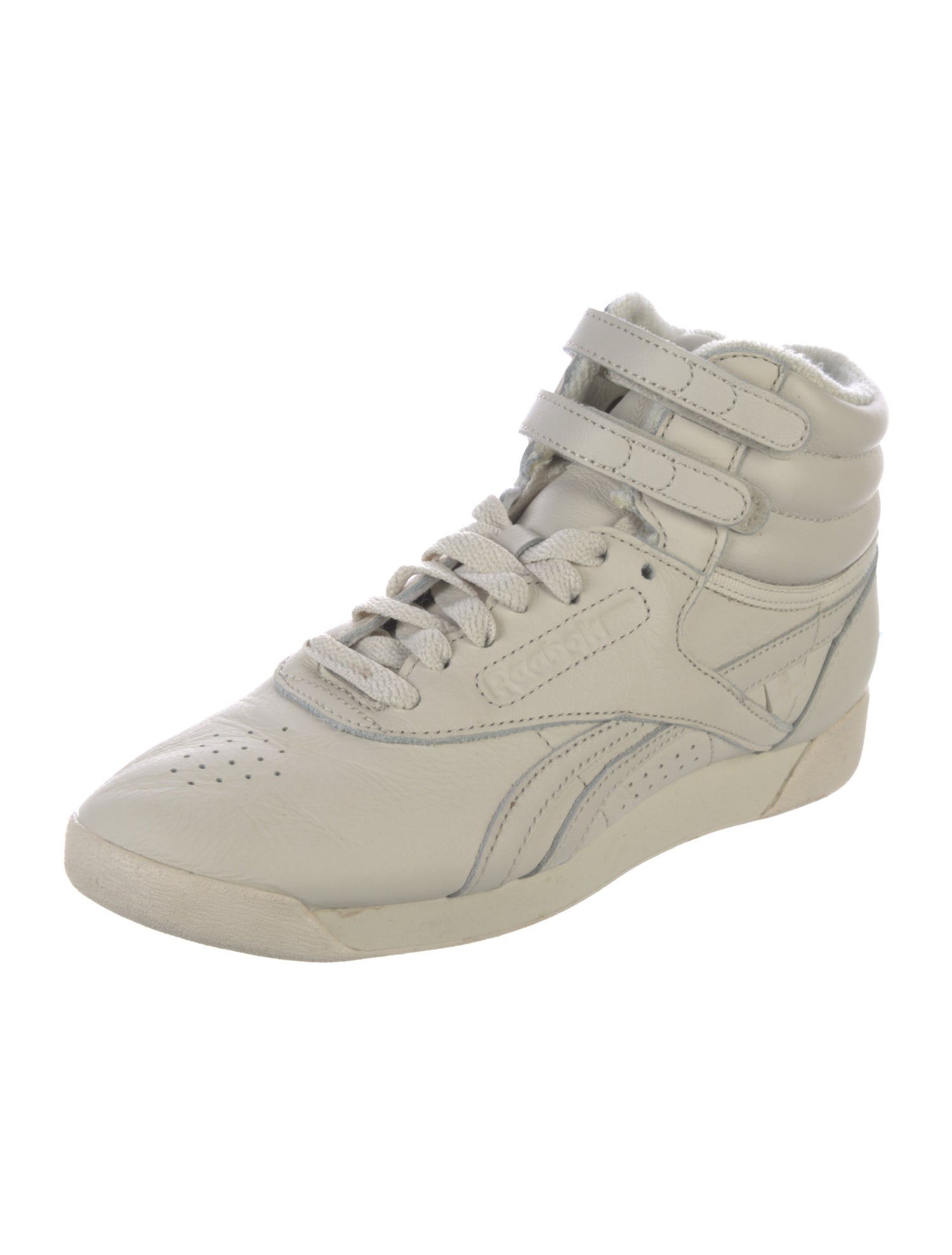 Reebok x Anine Bing Leather Wedge Sneakers
