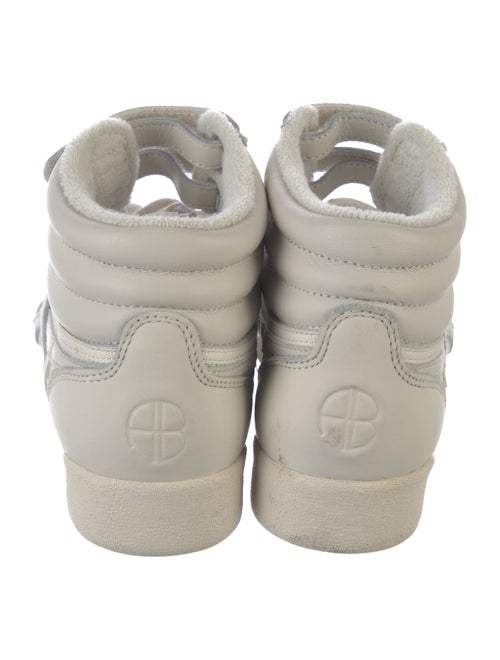 Reebok x Anine Bing Leather Wedge Sneakers