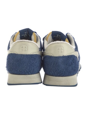 Reebok x Anine Bing Suede Leather Trim Embellishment Sneakers