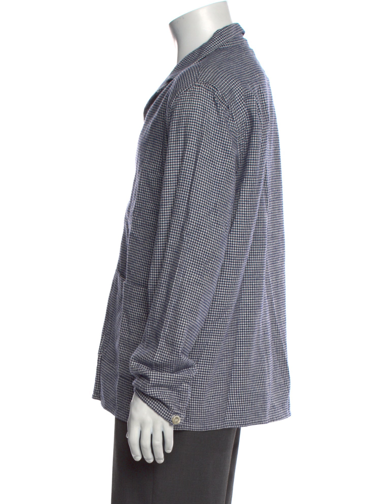 Reception Plaid Print Long Sleeve Shirt