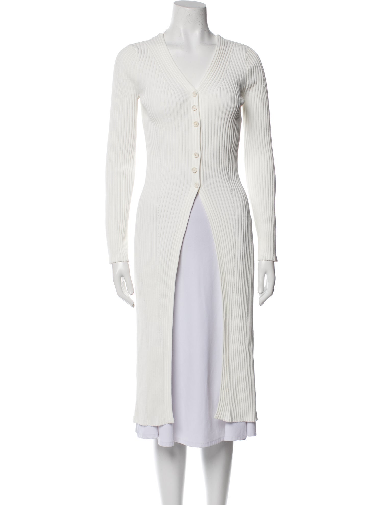 Recto Linen V-Neck Sweater