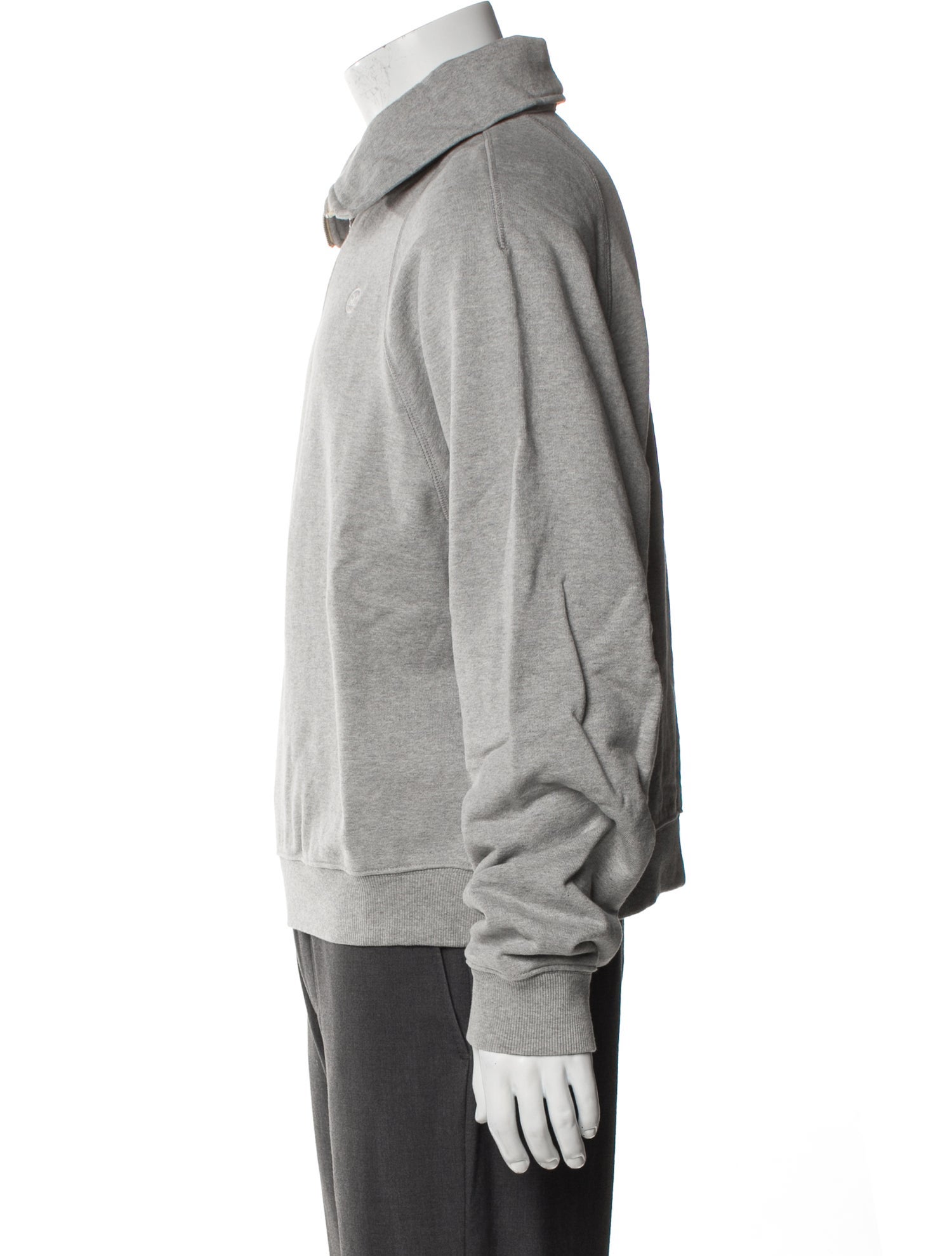 Recto Collar Long Sleeve Sweatshirt