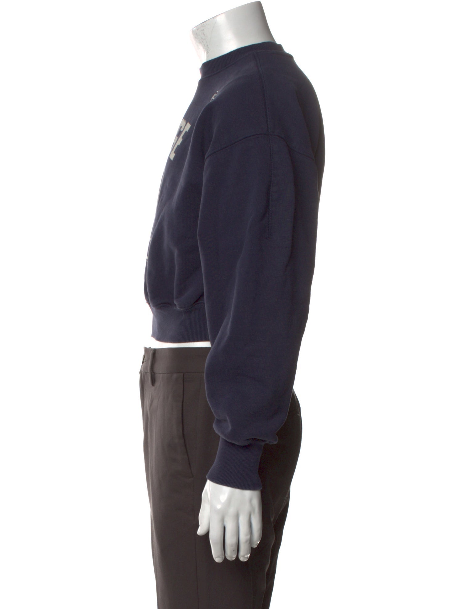 Recto Graphic Print Crew Neck Pullover