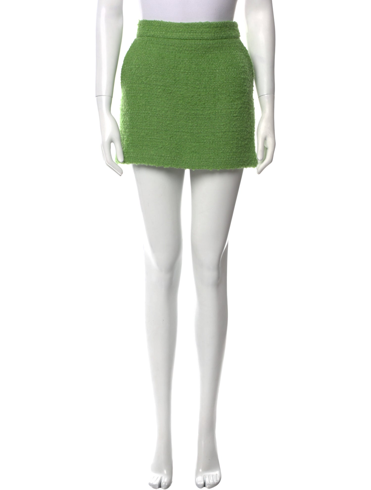 Recto Wool Mini Skirt