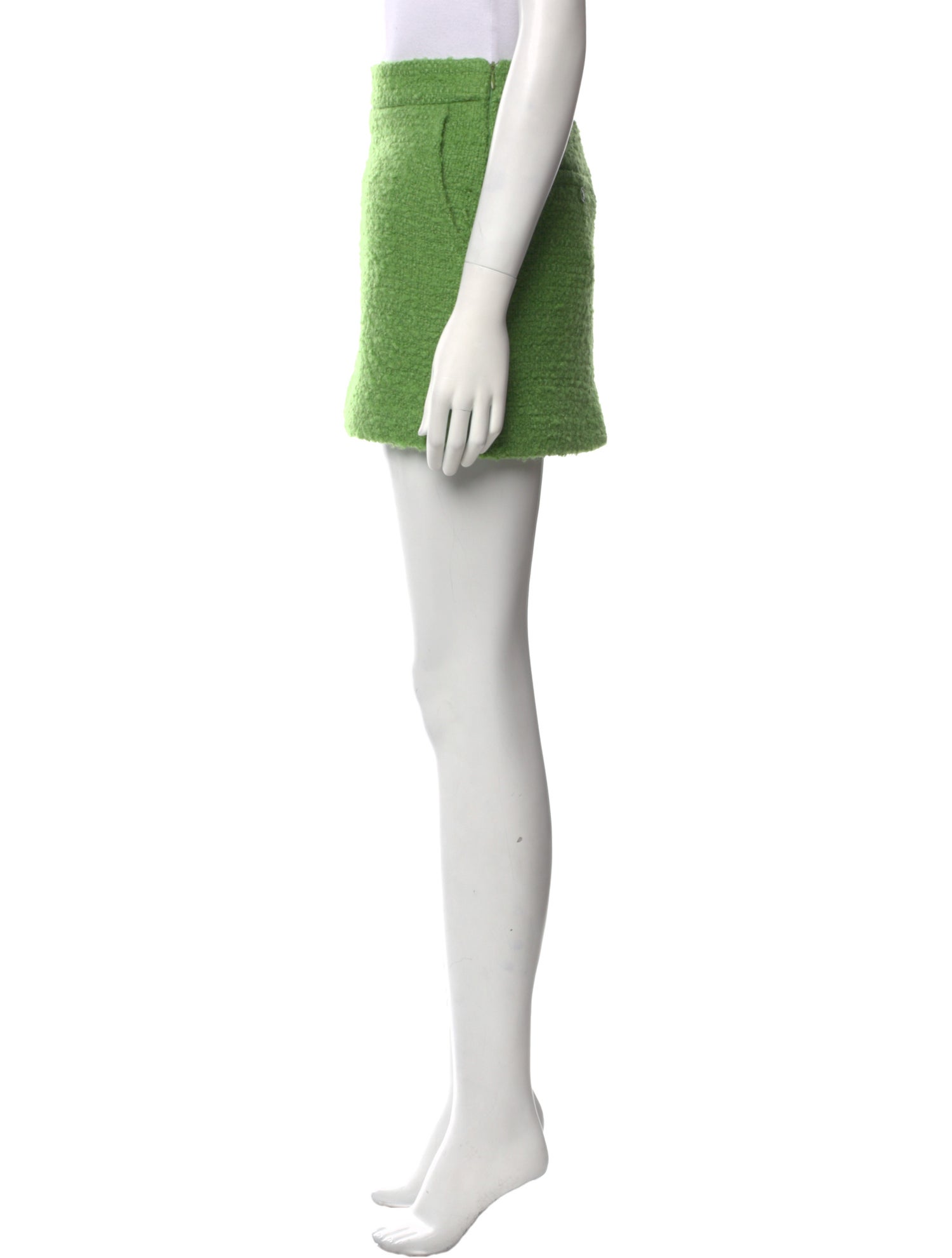 Recto Wool Mini Skirt