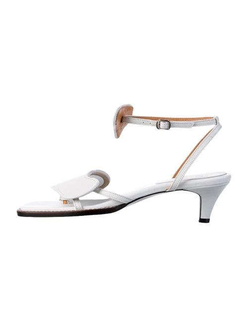 Recto Leather Slingback Sandals