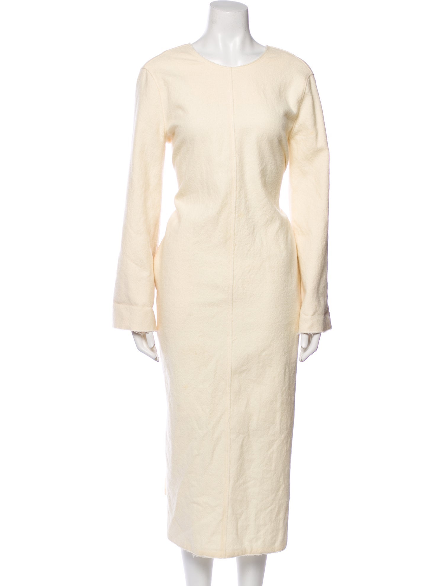 Recto Wool Long Dress