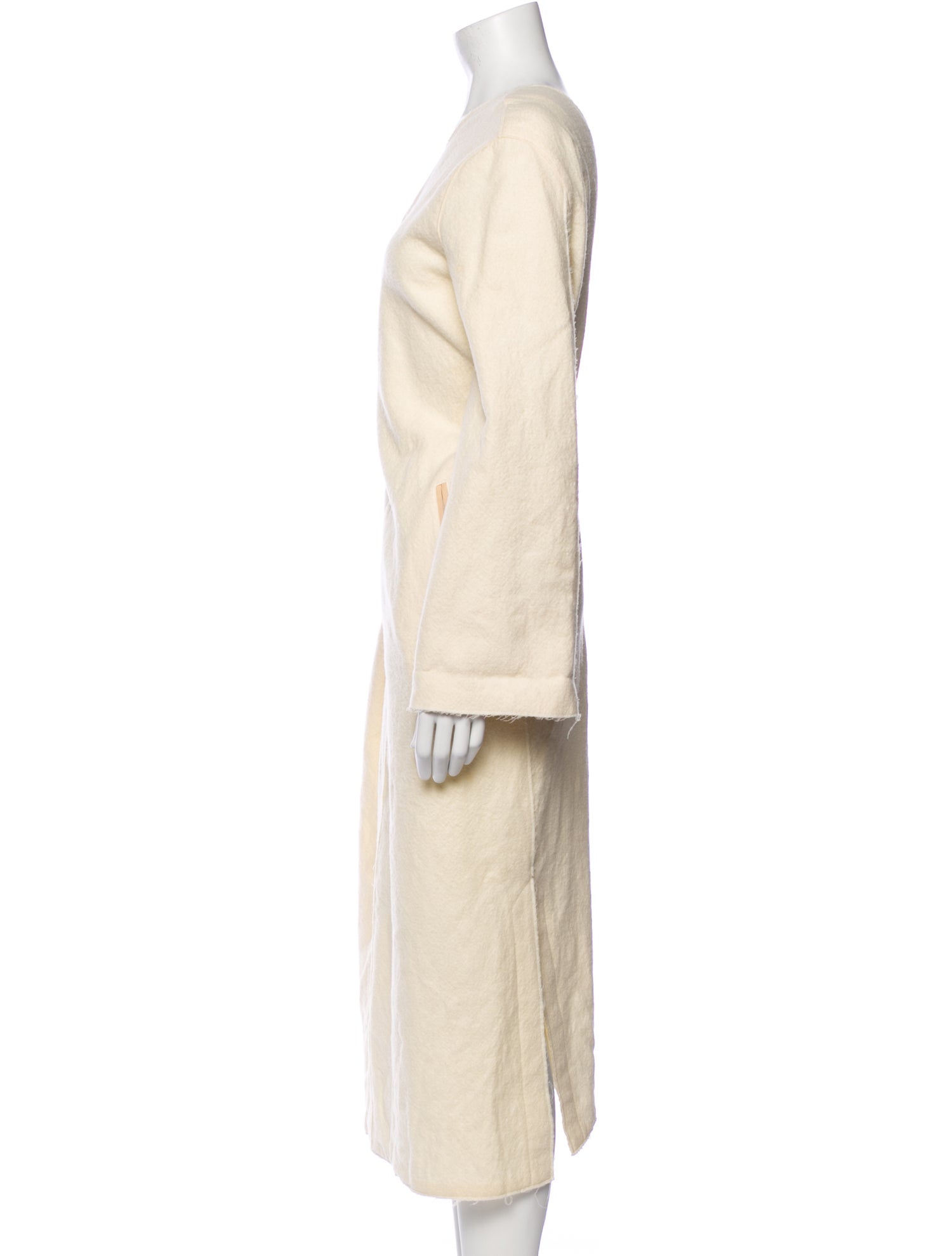 Recto Wool Long Dress