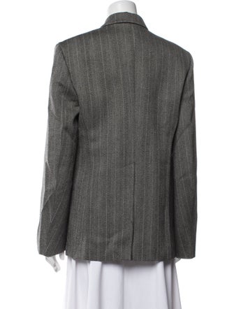 Recto Wool Striped Blazer