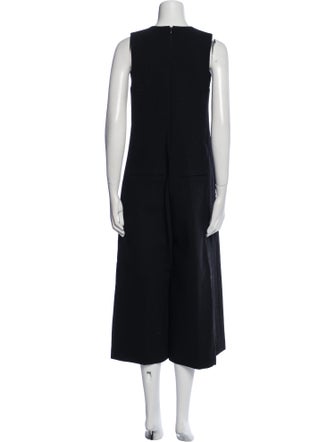 Recto Wool V-Neck Jumpsuit