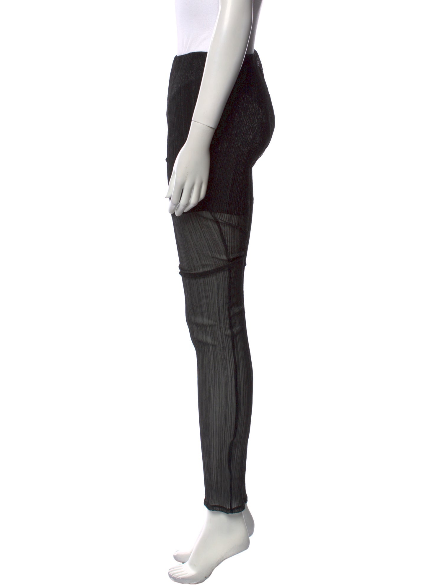 Recto Striped Skinny Leg Pants