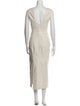 Recto Scoop Neck Long Dress