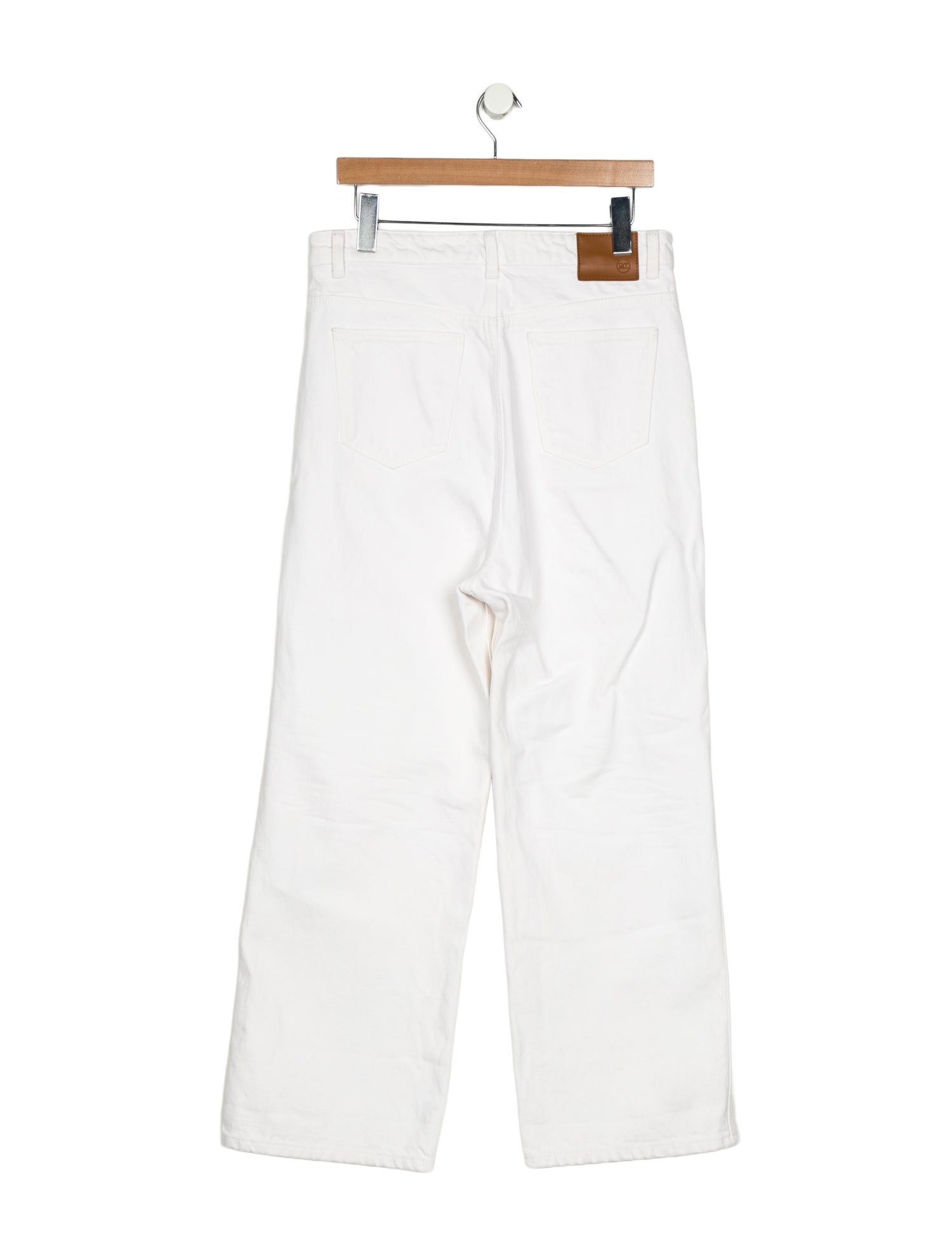 Recto High-Rise Wide Leg Jeans