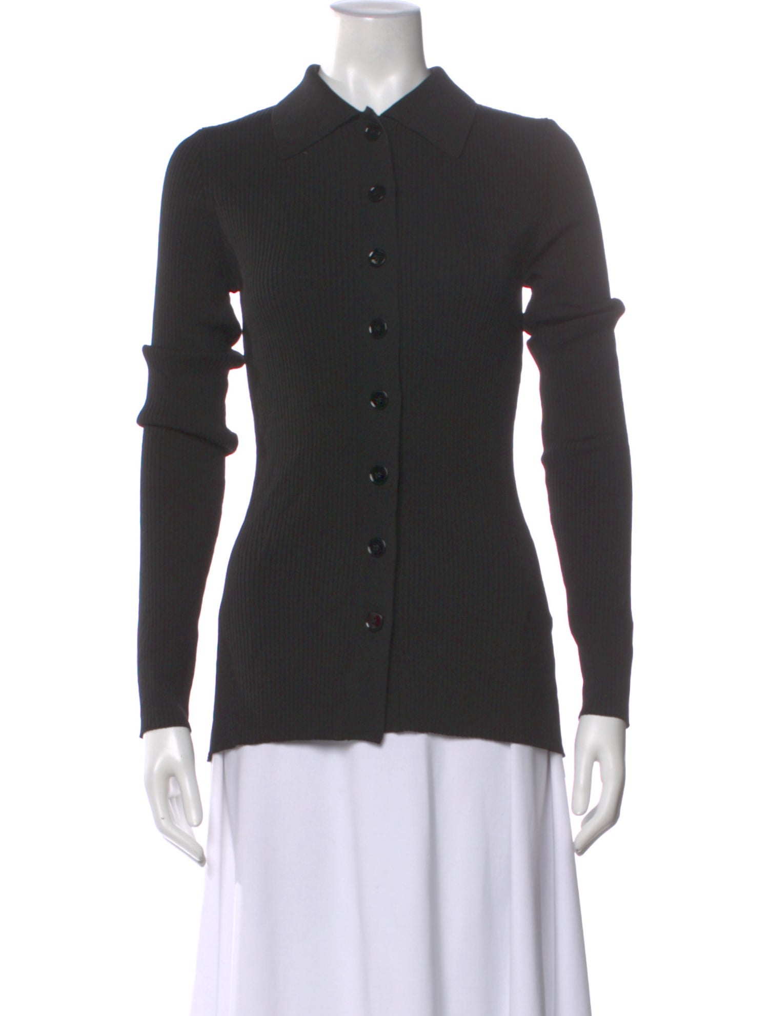 Recto Long Sleeve Button-Up Top w/ Tags