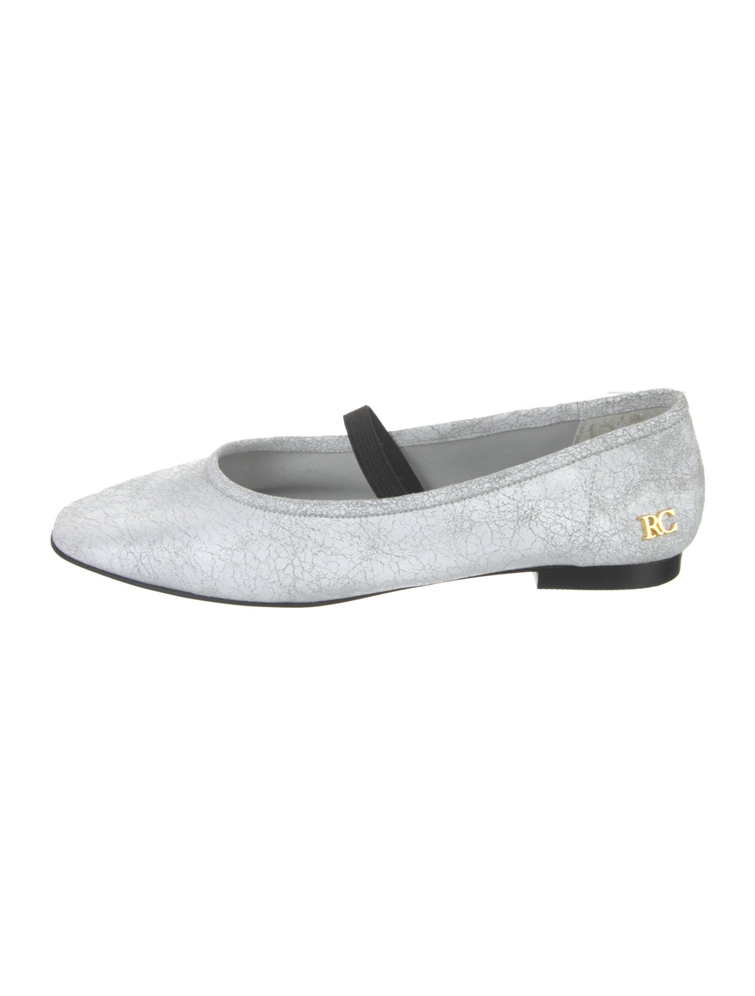 Recto Leather Mary Jane Flats