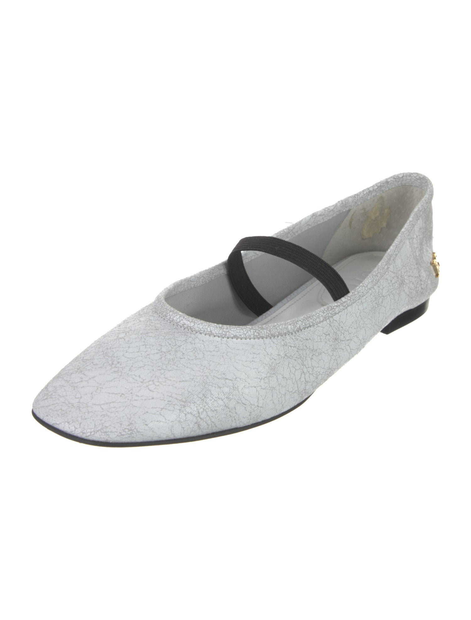 Recto Leather Mary Jane Flats
