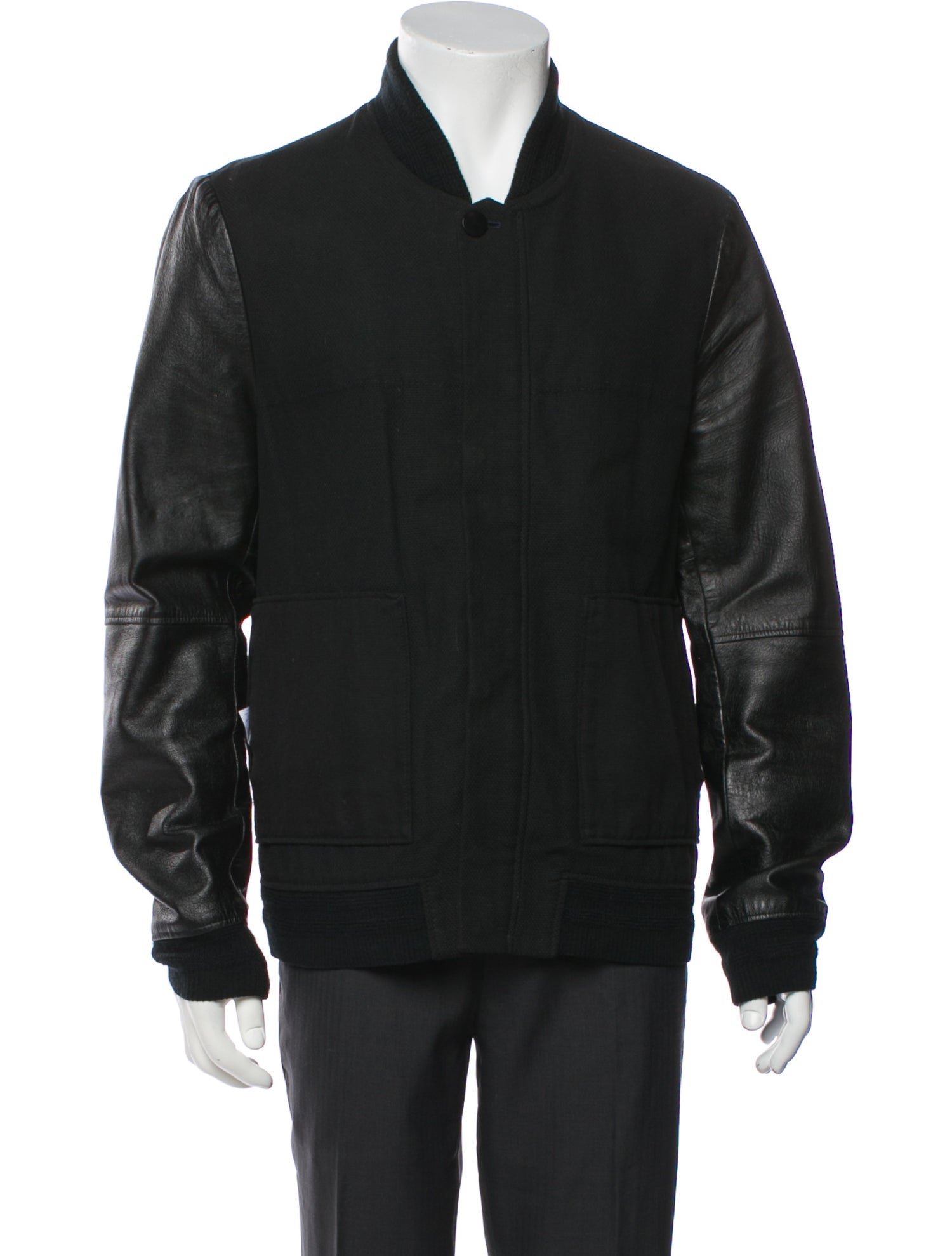 Red Ear Bomber Jacket